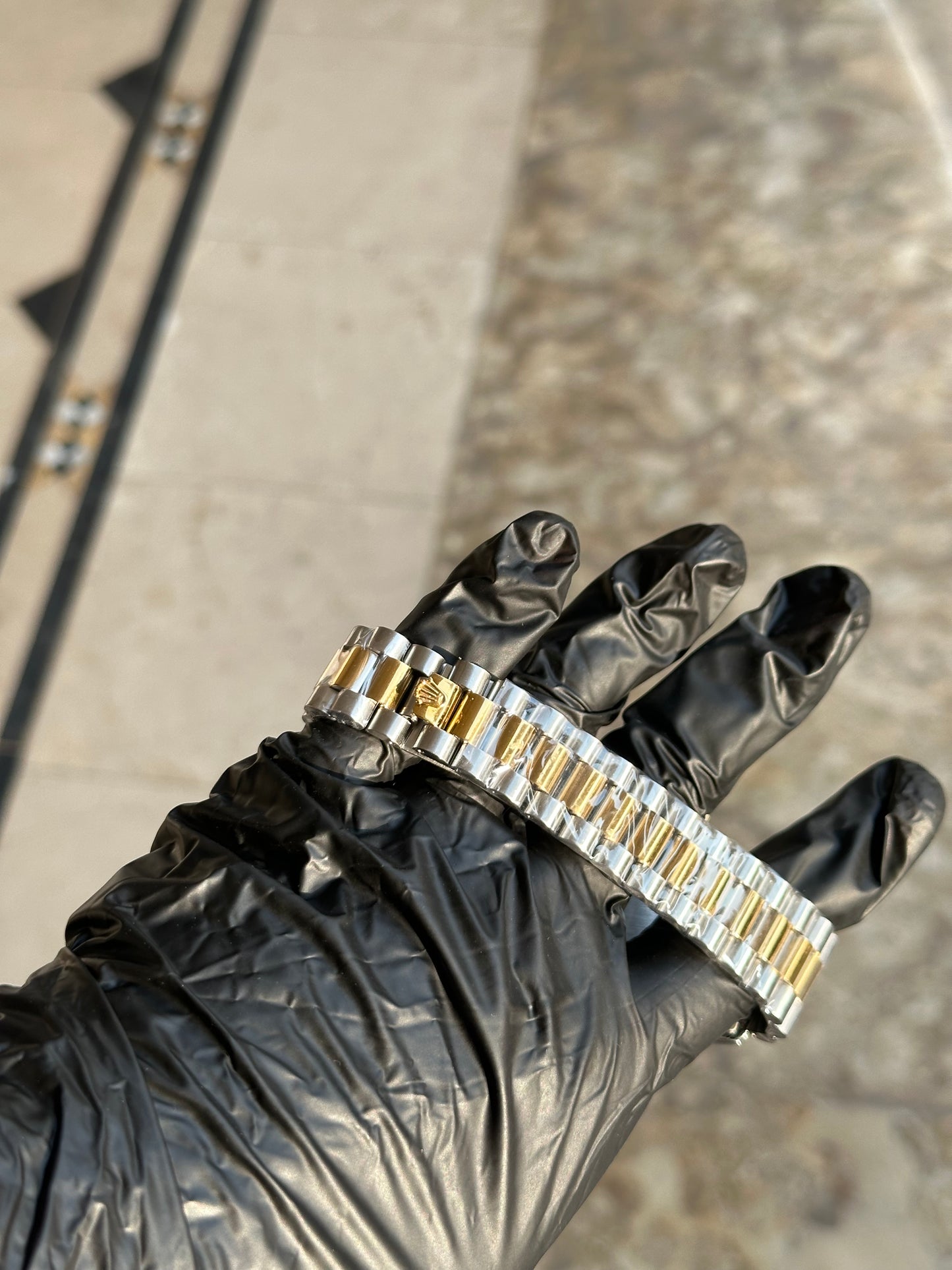 Silver Sunray High Grade Limited RLX - Two-Tone Chain - Ultra Premium Edition