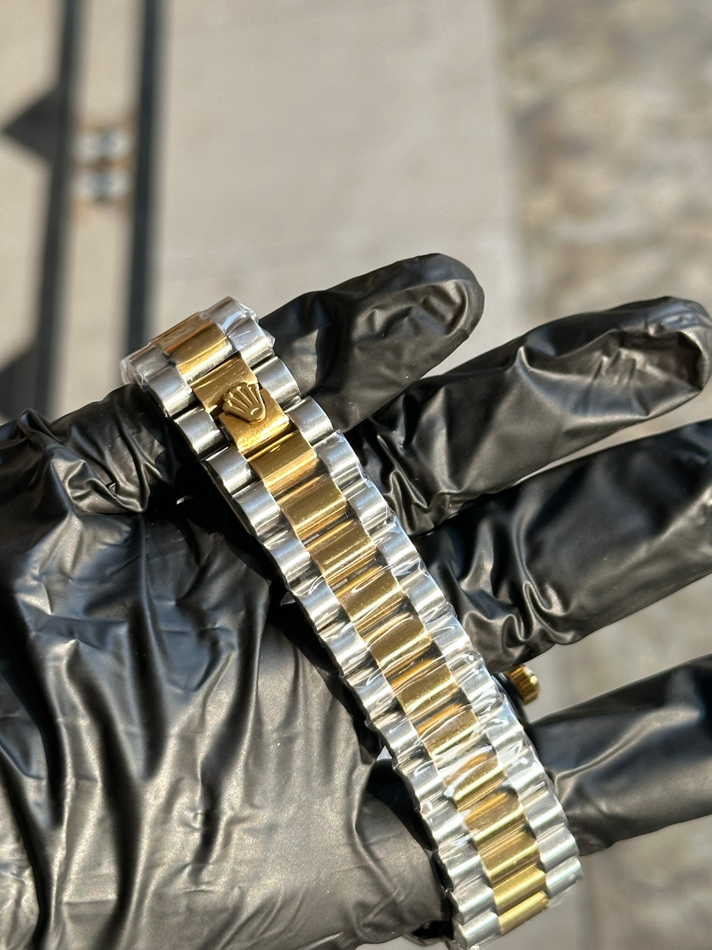 Royal Blue High Grade Limited Edition RLX Series - Smooth Bezel - Ultra Premium Chain